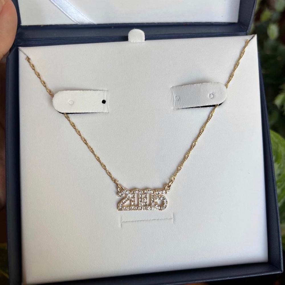 2005 Studded Gold Necklace